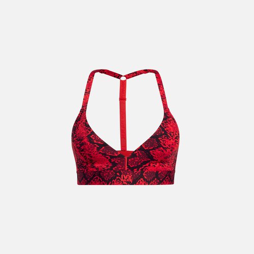 adidas x IVY Park Allover Print Triangle Bra 2.0 - Red/Black - HH7633