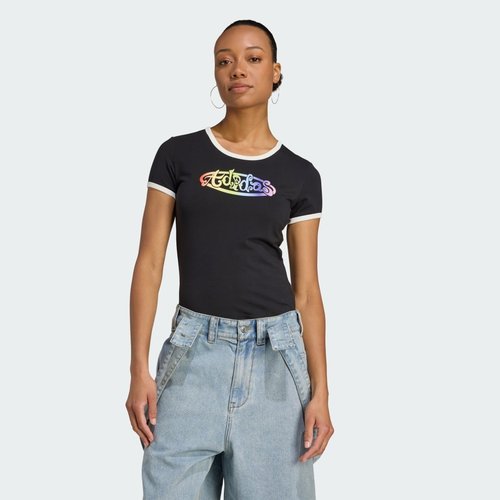 adidas x Jeremy Scott Graphic Slim Tee - Black - JW0830