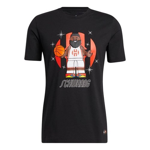 adidas x LEGO Harden Tee - Black - GU2714