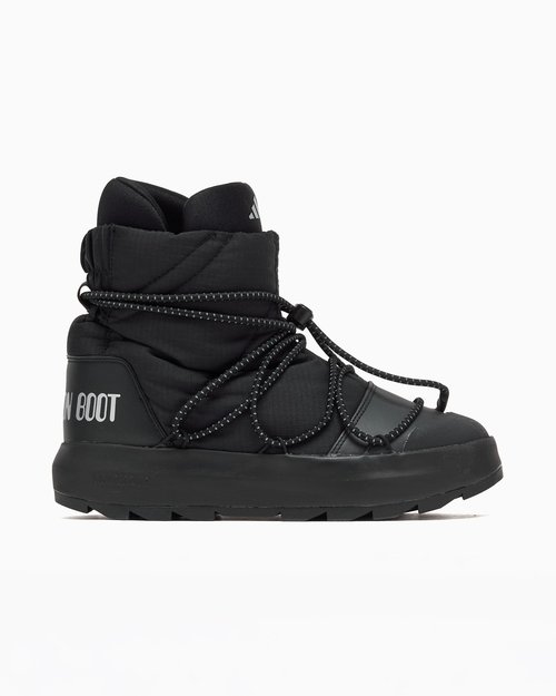 Moon Boot x adidas Ace Mid - Core Black/Matte Silver - JP7766