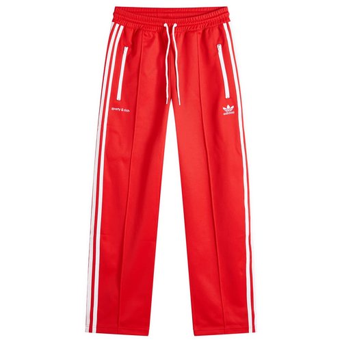 adidas x Sporty & Rich Track Pant - Red/White - JD3767