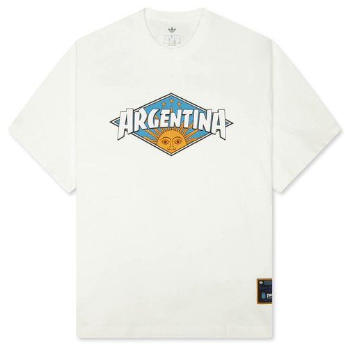 adidas x Thrasher Argentina T-Shirt - White - KX4544