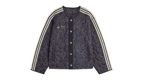 adidas x Thug Club Padded Liner Jacket - Black/Silver Metallic - KC2231