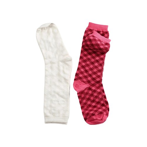 adidas x Wales Bonner Check Sock - Craft Pink/Clear Brown - KG4888