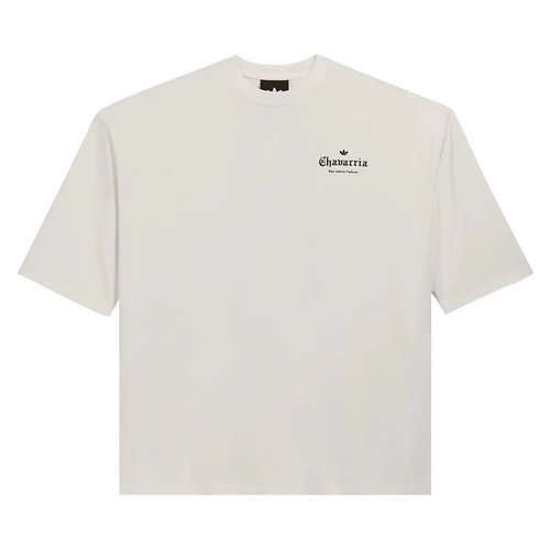 adidas x Willy Chavarria Logo Short-Sleeve Tee - Off White - KR8687