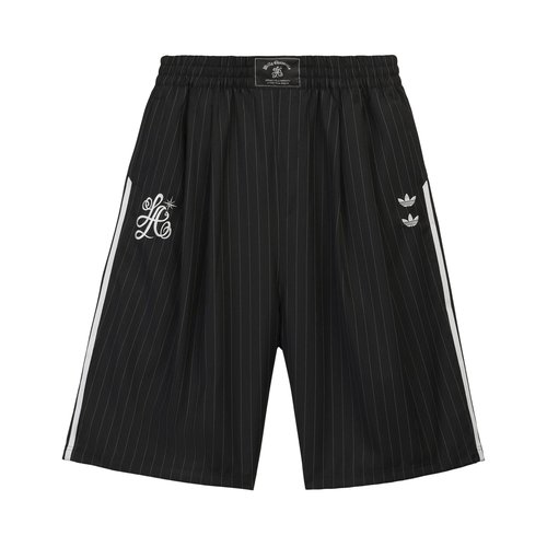 adidas x Willy Chavarria Pinstripe Short - Black/White - KV2247