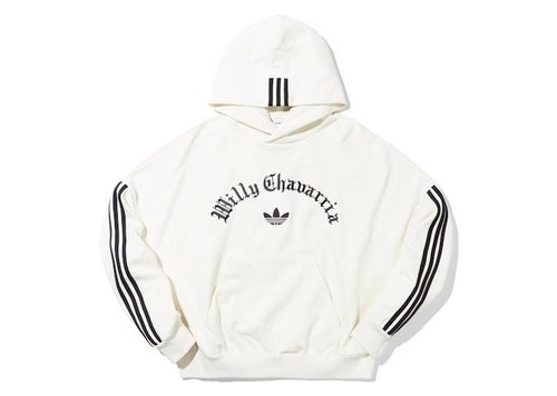 adidas x Willy Chavarria WC Fleece Hoodie - White/Black