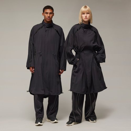 adidas Y-3 3-Stripes Nylon Parka - Black - IV5656