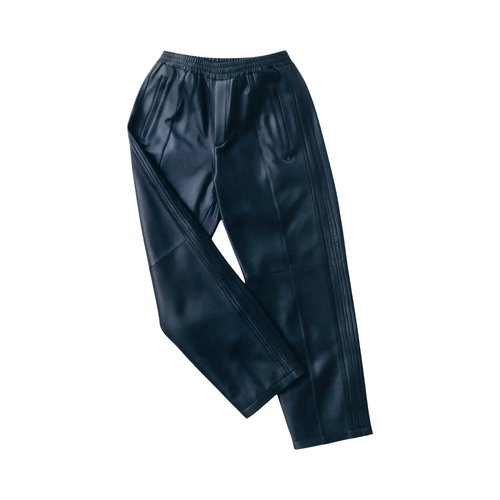 adidas Y 3 A-Type Leather Track Pant - Black - KR6274