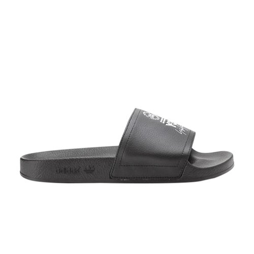 adidas Y-3 Adilette Slide | Size 11 - Black/White - AC7525