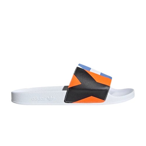 adidas Y-3 Adilette Slide - White/Blue/Orange - FW9742