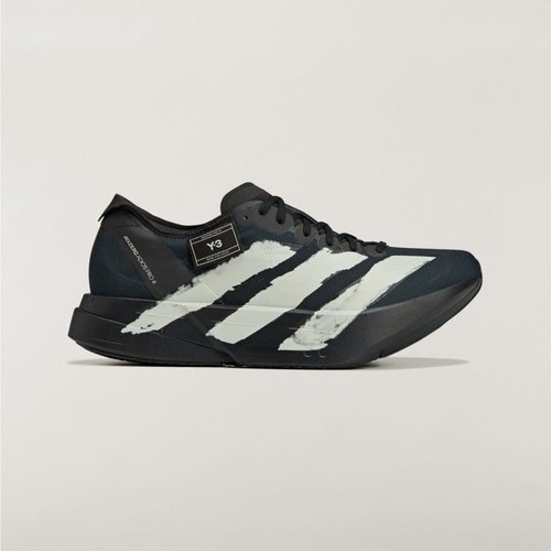 adidas Y-3 Adizero Adios Pro 4 | Size 10 - Black/Black/Off White - JR6655