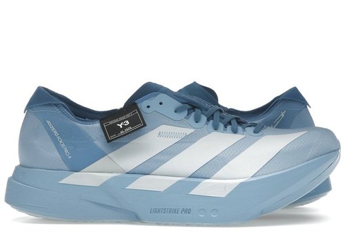 adidas Y-3 Adizero Adios Pro 4 - Ash Blue/Clear Grey/Core Blue - JS3148