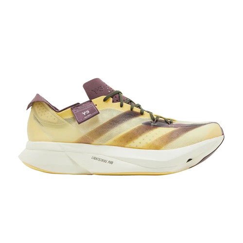 adidas Y-3 Adizero Adios Pro 3 - Almost Yellow/Almost Yellow/Shadow Fig - IH0868