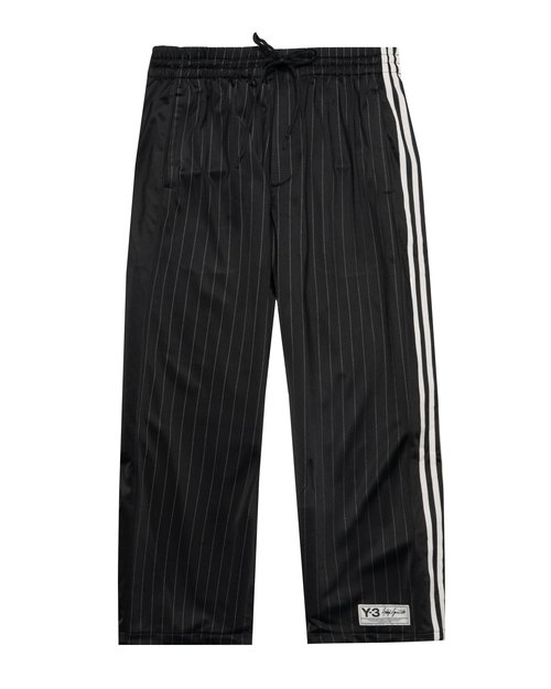 adidas Y-3 Basketball Track Pants - Black/Chalk Pearl - KQ9716