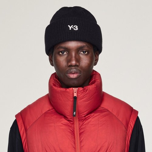 adidas Y-3 Classic Knitted Beanie - Black - JW8963