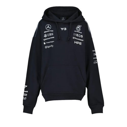 adidas Y-3 F1 Team Hoodie - Black - KR2392
