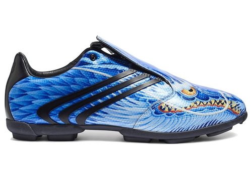 adidas Y-3 F50 Tunit - Black/Glow Blue - KK3651
