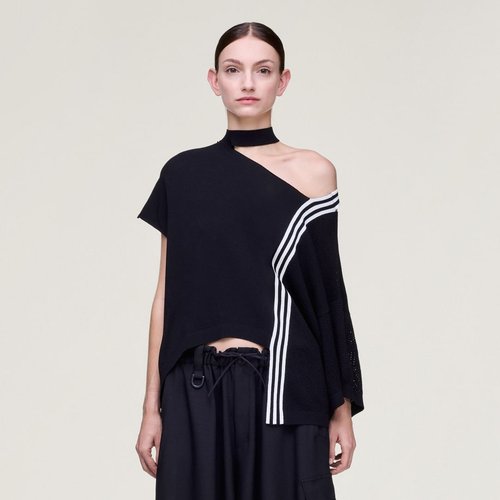 adidas Y-3 Knit Top - Black/Chalk White - KR2397