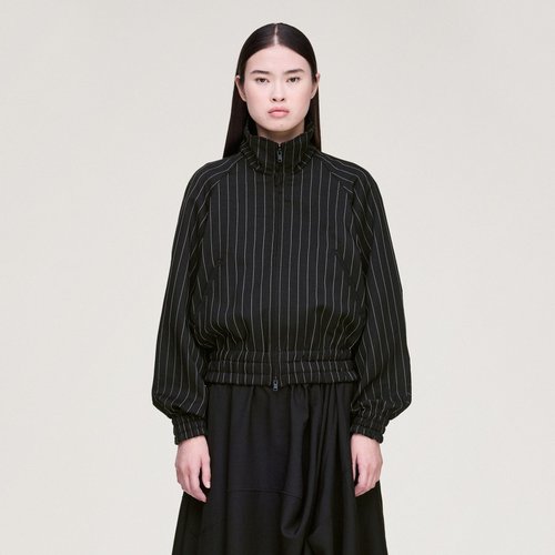 adidas Y-3 Pinstripe Sport Uniform Blouson - Black - KG0253