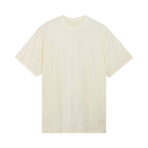 adidas Y-3 Premium Short-Sleeve Tee - Cream White - HY1244