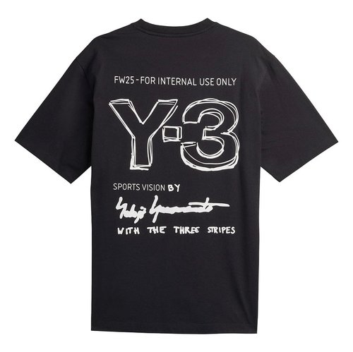 adidas Y-3 Short-Sleeve Tee - Black - KB2608