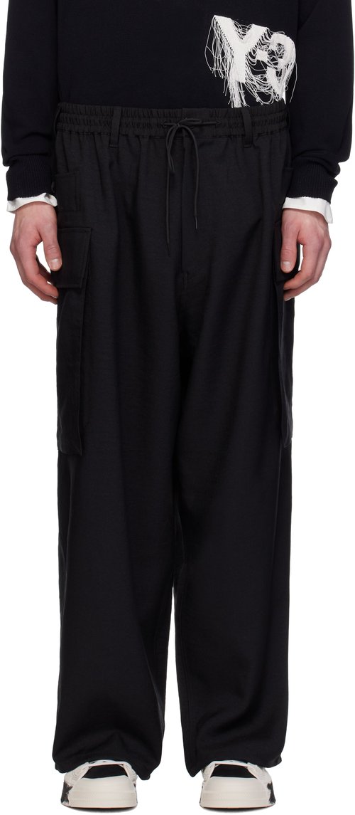 adidas Y-3 UN CRG Pant - Black - JN4908