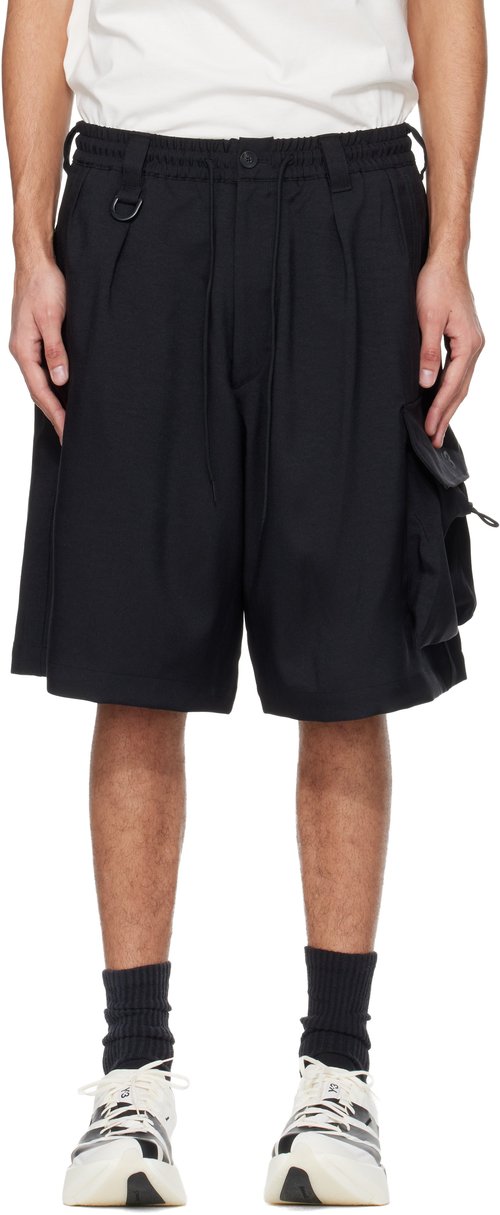 adidas Y-3 SU Cargo Shorts - Black - KS7652