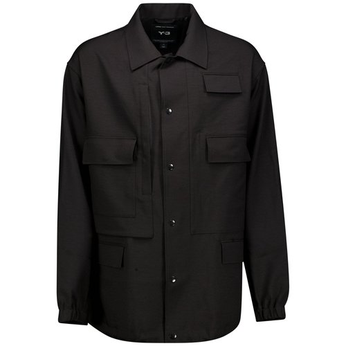 adidas Y-3 Sport Uniform Coach Jacket - Black - JX7291