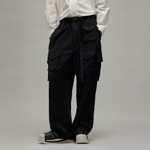 パンツ Y-3 adidas Crinkle Twill Cargo Pants Y-3 adidas Crinkle Twill Cargo Pants