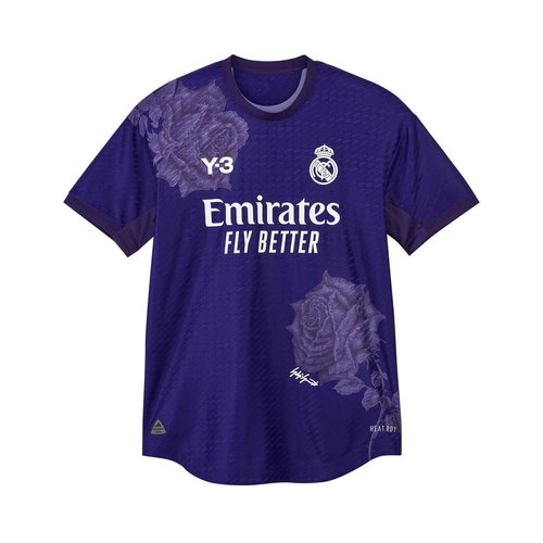 adidas Y-3 x Real Madrid 4th Authentic Jersey - Dark Purple - IU0035