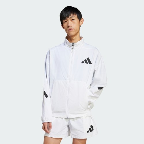 adidas Z.N.E. Woven Track Top - White - JN9027