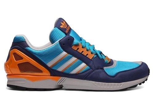 adidas ZX 9000 Silver - Turquoise/Metallic Silver/Orange - G97755