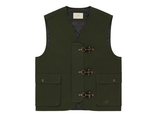 Aime Leon Dore x New Balance 997 Canvas Utility Vest - Green