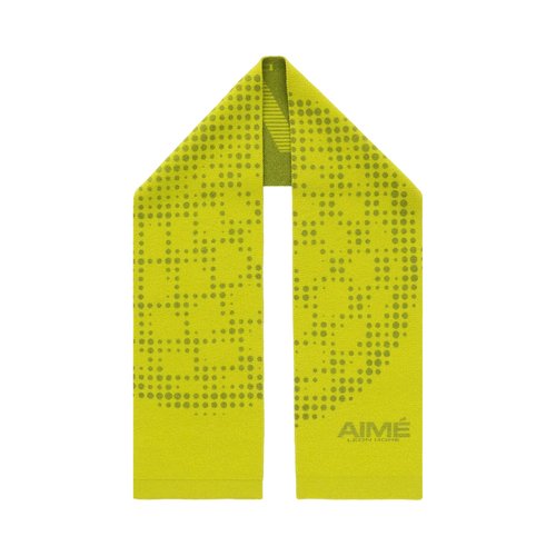 Aimé Leon Dore x New Balance Geo Print Wool Scarf - NB23AT003 LIME