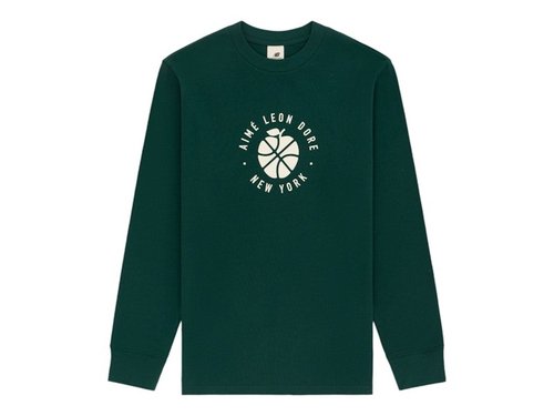 Aime Leon Dore x New Balance Sonny NY LongSleeve Tee Shirt FW24 - Green
