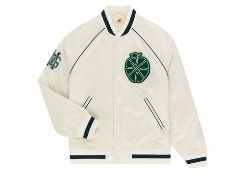 Aime Leon Dore x New Balance Sonny NY Satin Team Jacket - Cream