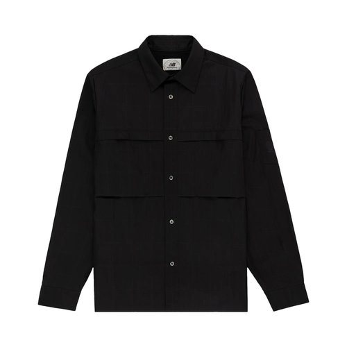 Aimé Leon Dore x New Balance Windowpane Grid Shirt - NB23WT000 JET