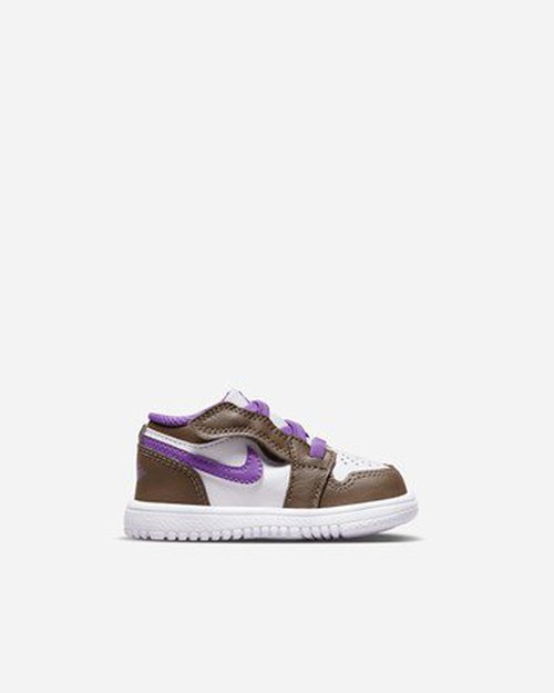 Air Jordan 1 Low Palomino Bébé - Violet/Marron - CI3436-215