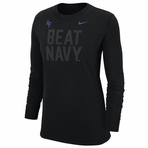 Air Force Nike College Long-Sleeve T-Shirt - Black - W12103AFRG-BLK