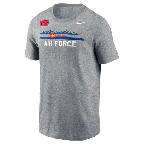 Air Force Nike College T-Shirt - Grey - M11332AFRG-GRY