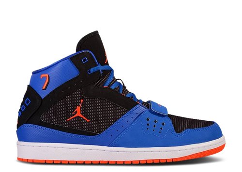 Air Jordan 1 Flight Strap - Black/Team Orange/Game Royal/White - 628584-091