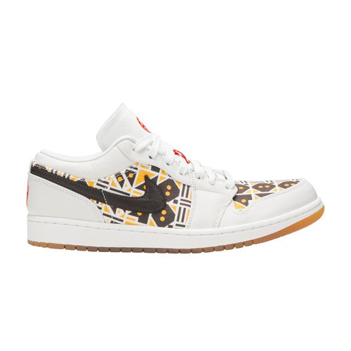 Air Jordan 1 Low - Sail/Team Orange/Baroque Brown - CZ4155-100