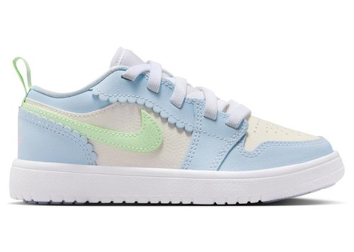 Air Jordan 1 Low Alt SE - Half Blue/Sail/White/Vapor Green - IB7117-403