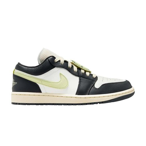 Air Jordan 1 Low | Black | Size 10 - Sail/Anthracite/Luminous Green - HQ3009-003
