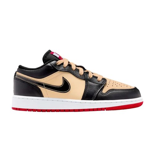 Air Jordan 1 Low - Sesame/Fire Red/White/Black - HQ2016-200