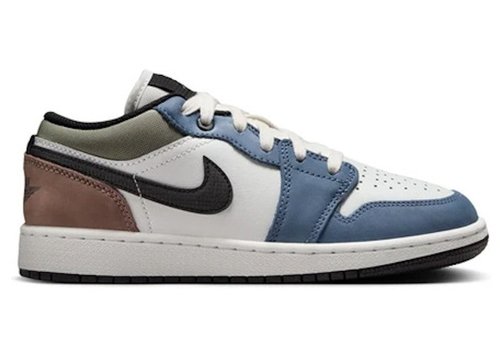 Air Jordan 1 Low - Diffused Blue/Jade Horizon/Mink Brown - HV5973-101