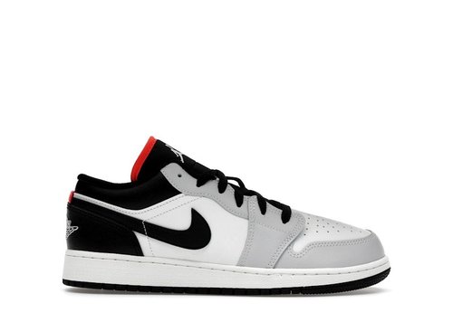 Air Jordan 1 Low - Black/Summit White/Infrared 23/Black - 553560-045