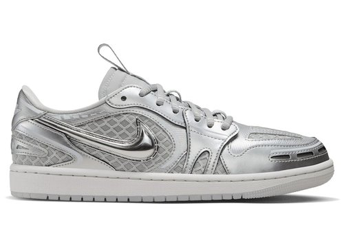 Air Jordan 1 Low Method of Make V3 - Neutral Grey/White/Pewter Grey/Metallic Silver - HQ2186-002