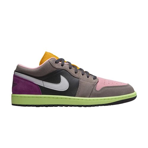 Air Jordan 1 Low SE - Oil Grey/Cave Stone/Arctic Punch/White - HQ2010-005